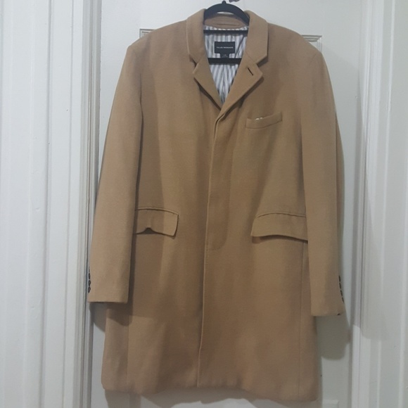 3/4 Men’s Club Monaco Wool Coat - Picture 1 of 7